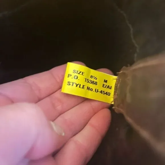 Laredo brown leather and suede cowboy boots from Nashville Boot & Co. - Picture 5 of 16